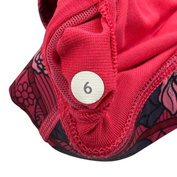 LULULEMON Energy Bra Size 6 Prisma Multi Guava Lava Boom Juice - Picture 7 of 7